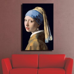 Πίνακας - Αντίγραφο - Girl with a Pearl Earring - Johannes Vermeer