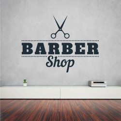 Αυτοκόλλητο τοίχου - Barber Shop 11