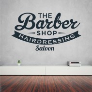 Αυτοκόλλητο τοίχου - The Barber Shop