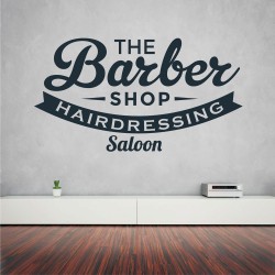 Αυτοκόλλητο τοίχου - The Barber Shop