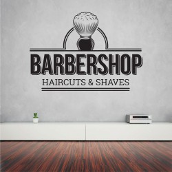 Αυτοκόλλητο Τοίχου - Barber Shop 13