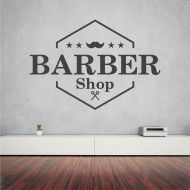 Αυτοκόλλητο τοίχου - Barber Shop 21
