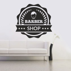Αυτοκόλλητο τοίχου - Barber Shop 7