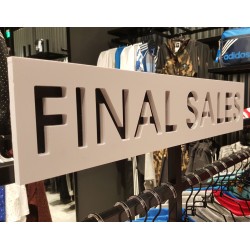 PVC Forex Επιγραφή - Final Sales