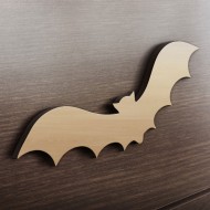 MDF Ξύλινο Σχέδιο - Νυχτερίδα