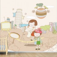 Αυτοκόλλητη ταπετσαρία - Τουρισμός