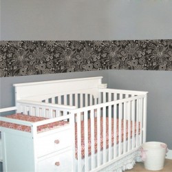 Αυτοκόλλητη Μπορντούρα - Ρετρό 2