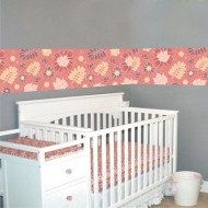 Αυτοκόλλητη Μπορντούρα - Ρετρό 3