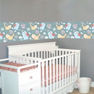 Αυτοκόλλητη Μπορντούρα - Αστείες Γάτες