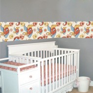 Αυτοκόλλητη Μπορντούρα - Πουλάκι