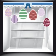 Αυτοκόλλητο Βιτρίνας - Πασχαλινό 38