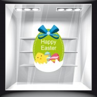 Αυτοκόλλητο Βιτρίνας - Πασχαλινό 52