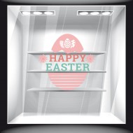 Αυτοκόλλητο Βιτρίνας - Πασχαλινό 61