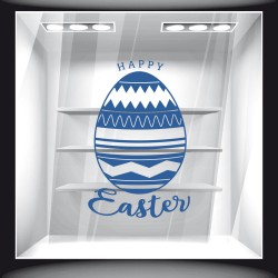 Αυτοκόλλητο Βιτρίνας - Πασχαλινό 67