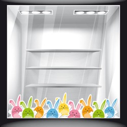 Αυτοκόλλητο Βιτρίνας - Πασχαλινό 75