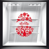 Αυτοκόλλητο Βιτρίνας - Πασχαλινό 81