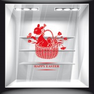 Αυτοκόλλητο Βιτρίνας - Πασχαλινό 82