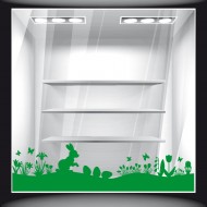 Αυτοκόλλητο Βιτρίνας - Πασχαλινό 90