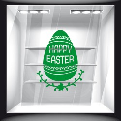 Αυτοκόλλητο Βιτρίνας - Πασχαλινό 95