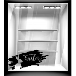 Αυτοκόλλητο Βιτρίνας - Πασχαλινό 100