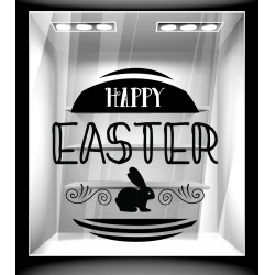 Αυτοκόλλητο Βιτρίνας - Πασχαλινό 101