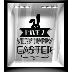 Αυτοκόλλητο Βιτρίνας - Πασχαλινό 102