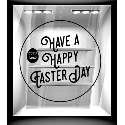 Αυτοκόλλητο Βιτρίνας - Πασχαλινό 104