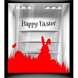 Αυτοκόλλητο Βιτρίνας - Πασχαλινό 106