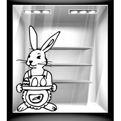 Αυτοκόλλητο Βιτρίνας - Πασχαλινό 110