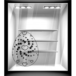 Αυτοκόλλητο Βιτρίνας - Πασχαλινό 112