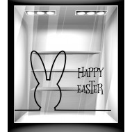 Αυτοκόλλητο Βιτρίνας - Πασχαλινό 115