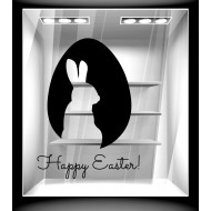 Αυτοκόλλητο Βιτρίνας - Πασχαλινό 128