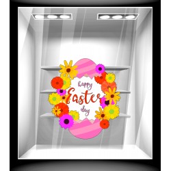 Αυτοκόλλητο Βιτρίνας - Πασχαλινό 132