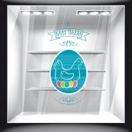 Αυτοκόλλητο Βιτρίνας - Πασχαλινό 11