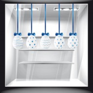 Αυτοκόλλητο Βιτρίνας - Πασχαλινό 14