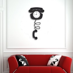 Ρολόι τοίχου - Τηλέφωνο