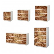 Αυτοκόλλητο Συρταριέρας - Vintage 03