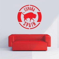 Αυτοκόλλητο Τοίχου - Ισπανία