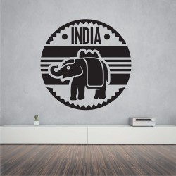 Αυτοκόλλητο Τοίχου - Ινδία