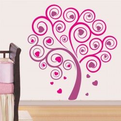 Αυτοκόλλητο τοίχου - Δέντρο αγάπης