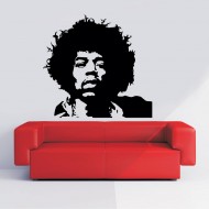 Αυτοκόλλητο τοίχου - Jimmy Hendrix