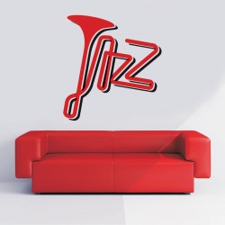 Αυτοκόλλητο τοίχου - Jazz