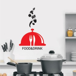 Αυτοκόλλητο τοίχου - Φαγητό και ποτό