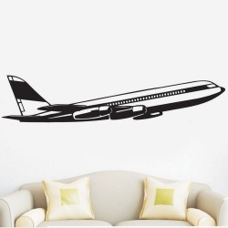 Αυτοκόλλητο τοίχου - Αεροπλάνο