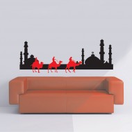 Αυτοκόλλητο τοίχου - Καραβάνι