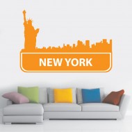 Αυτοκόλλητο τοίχου - Νέα Υόρκη