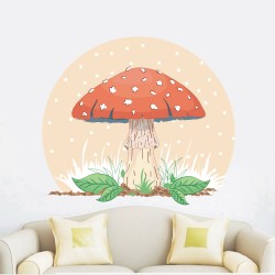 Αυτοκόλλητο τοίχου - Μανιτάρι