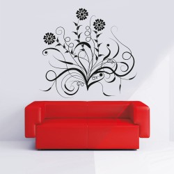 Αυτοκόλλητο τοίχου - Flowers