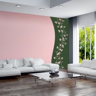 Αυτοκόλλητο τοίχου - Banner φυτού