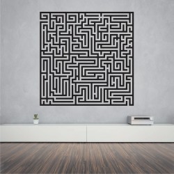 Αυτοκόλλητο Τοίχου - Λαβύρινθος